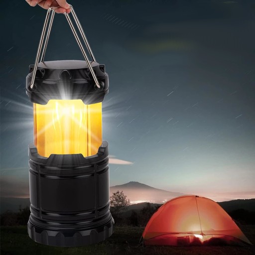 SKLADACIA KEMPINGOVÁ HAPEĽKA FLAME LED FLAME