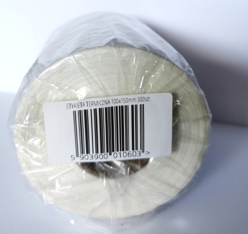 BIELE TERMOŠTÍTKY 100x150 mm 300 ks