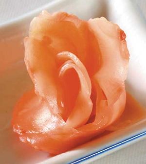 Nakladaný ružový zázvor ASIA KUCHYŇA na sushi Vrecúško s nakladaným zázvorom 240 g
