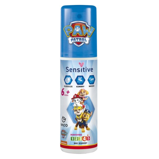 VACO PAW Patrol pre deti od 6 mesiacov kliešte komáre pakomáre ICARYDS 10% 90ml