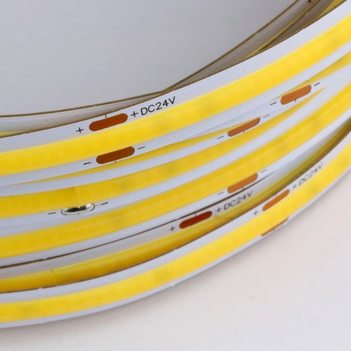 COB STRIP 320LED/M IP20 5000K fotografická farba 6W/m 24VDC / 1 METER 3 roky