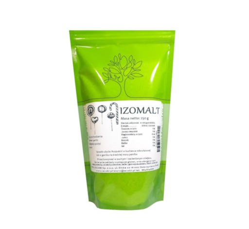 IZOMALT POTRAVINÁRSKA CUKROVINKA Isomalt 250g ECOBI