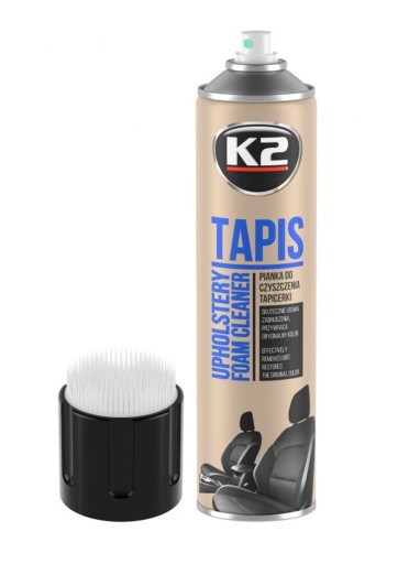K2 TAPIS ČISTIACA PENA NA ČALÚNENIE + KEFA