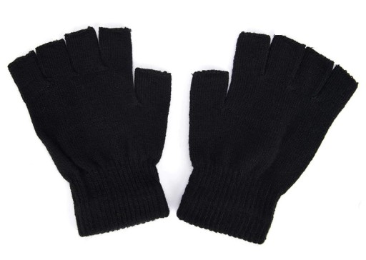 BLACK MITT GLOVES Classic Jeseň Zima Dámske Pánske BEZ PRSTY