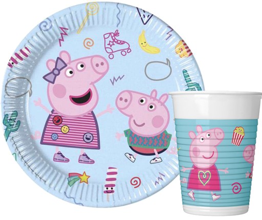 PÁRTY Plastové poháre PEPPA PIG 2301