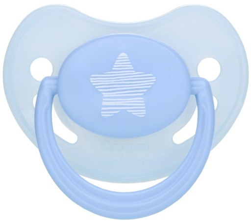 Canpol baby anatomický silikónový cumlík 6 m + modrý 22/420