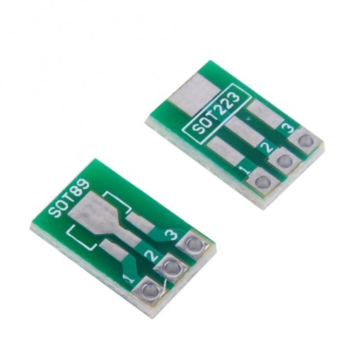 Doska adaptéra SOT223/SOT89 TO DIP, 3 ks