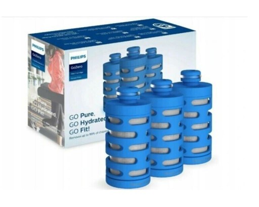 Filtračná vložka do fľaše Philips GOZERO AWP287/58 3 ks.