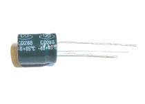 Elektrický kondenzátor CD288 100uF/63V 85*C 5ks