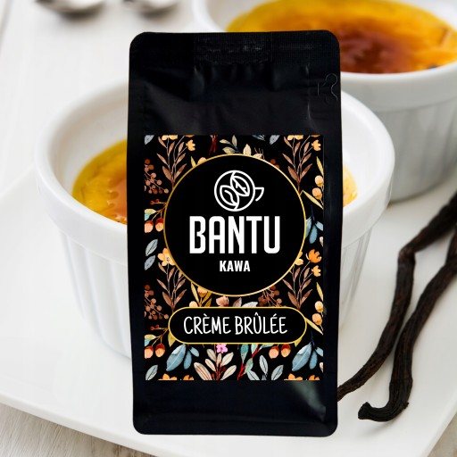 Bantu Creme Brulee 100 g ochutených kávových zŕn