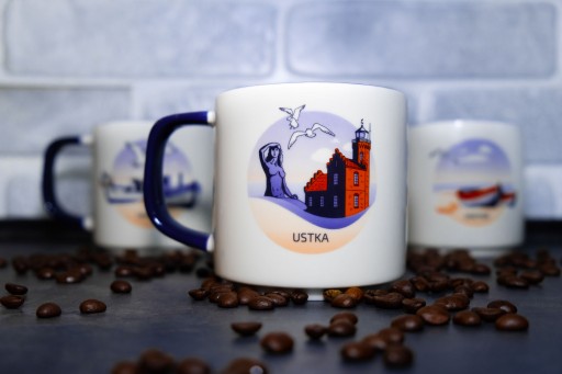 Darčekový hrnček z mora, suvenír z Bałtyk Ustka