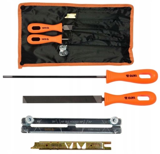 Sada na ostrenie reťaze 4,0 mm 4ks YT-85040 YATO