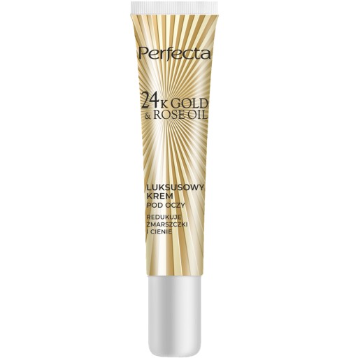 Perfecta 24K Gold&Rose Oil Luxusný očný krém proti vráskam