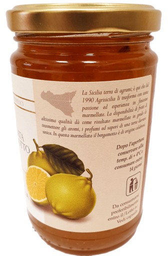 Agrisicilia Bergamotový džem earl grey