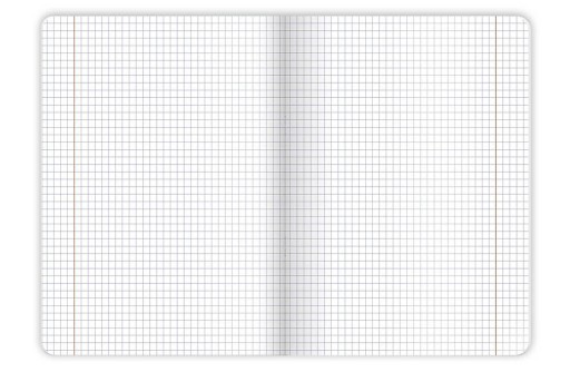 5 X NOTEBOOK TOP 2000 A5 60 listov mriežka + okraj