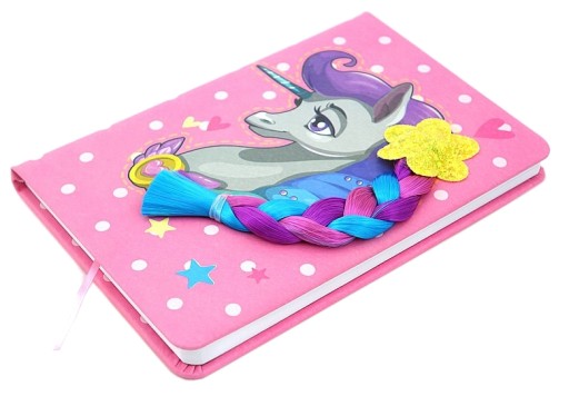 A5 MÄKKÝ DENNÍK NOTEBOOK PONY S BRITSKÝM 6690