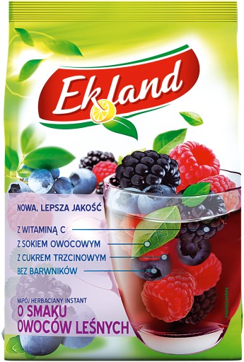 Ekland Tea Drink lesné ovocie 300 g