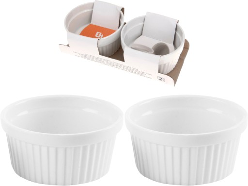 TEPELNE ODOLNÉ Formy na pečenie 9cm 200ml - 2 ks