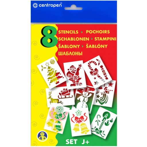 H+ Centropen Stencils 9996 šablón