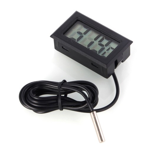 DIGITÁLNY ELEKTRONICKÝ LCD TEPLOMER SO SONDOU