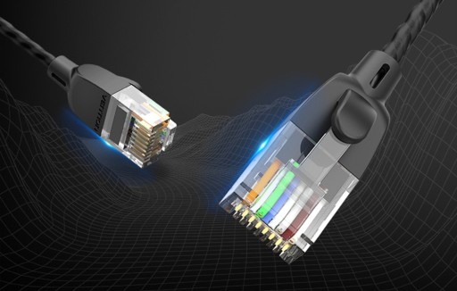 VENTION INTERNETOVÝ KÁBEL LAN ETHERNETOVÝ KÁBEL RJ45 UTP CAT 6A 3M