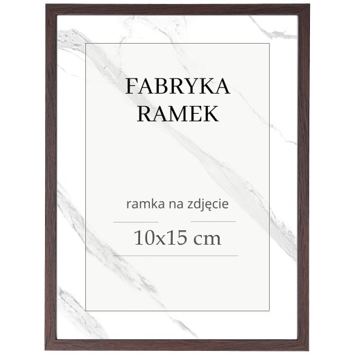 Fotorámik 10x15 rámov wenge, stojaca noha