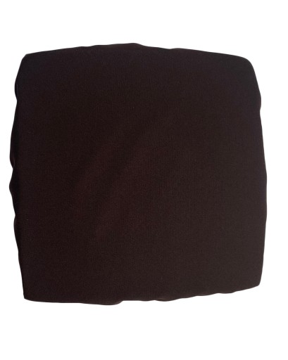 Štvorcový vankúš na taburetku 30x30 HNEDÁ