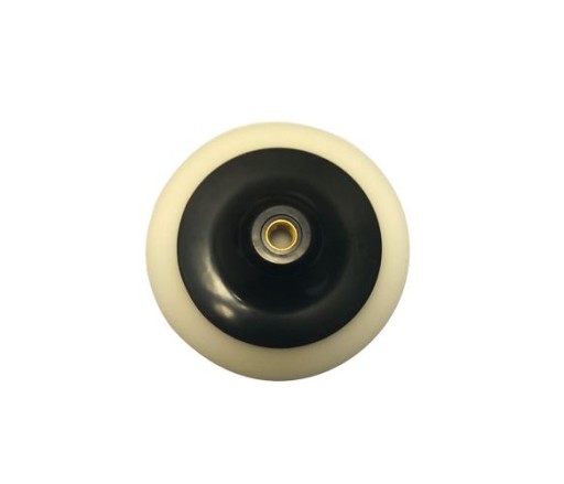 Leštiaci špongia, pevný disk 125 M14, leštiaci pad, biela