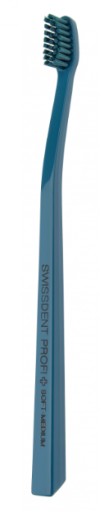 Zubná kefka Soft-Medium Blue SWISSDENT COLORS 1 ks ZADARMO