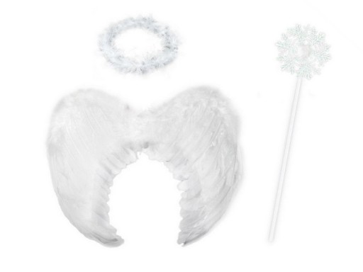ANJELSKÉ KRÍDLA HALO SET WAND 3 ks
