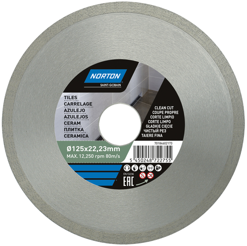 Diamantový rezací kotúč NORTON CERAM 125 mm
