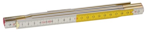 DREVENÁ skladacia miera XL-Tools 1 m