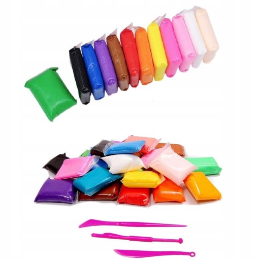 PLASTICINE SENSO FOAM POLYMER CLAY 24 KS