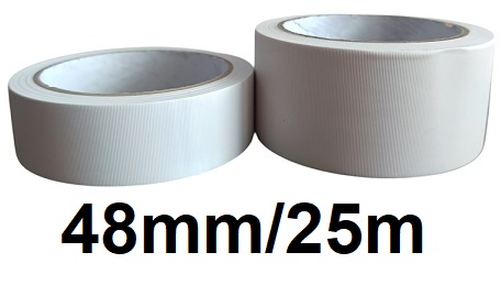 Precízna biela popisovacia maliarska páska 48mm 25m HIT