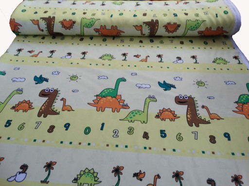 MG záves LÁTKA DINOSAUR ŽLTÁ M03/03 Lešt