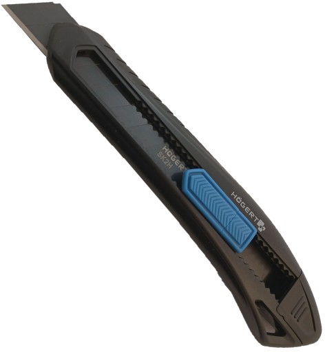Nôž WALLPAPER KNIFE, plastový, zlomená čepeľ, 18mm
