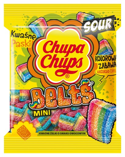Chupa Chups Mini Belts želé 90g