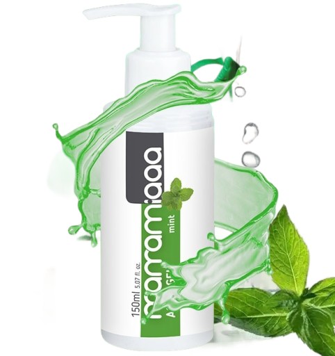 EXTRA AQUA GEL VODNÝ hydratačný gél MINT ANÁLNY/VAGINÁLNY lubrikant 150ml