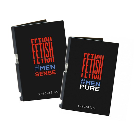 Feromóny, vzorky parfumov 1 ml Fetish Pure, Sense 2 ks Zvádzajú a zvádzajú.