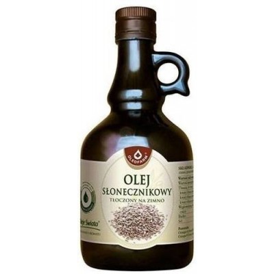 OLEOFARM Slnečnicový olej lisovaný za studena 500ml