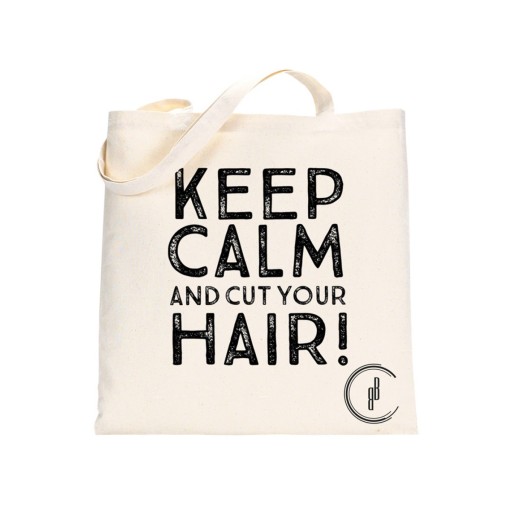 EKO bavlnená taška - Keep Calm And Cut Your Hair