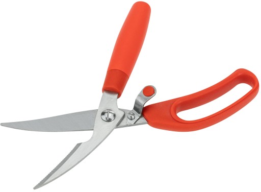 KUCHYNSKÉ NOŽNICE NA HYDINU Mäso Ryby NOŽNICE OCEĽOVÉ 24cm Ostré na strihanie