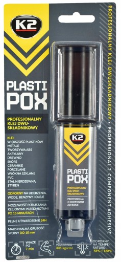 K2 PLASTIPOX PLASTOVÉ LEPIDLO ZVÁRANIE PLASTOV