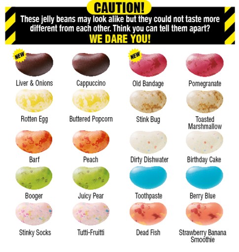JELLY BELLY BEAN BOOZLED Fazuľa všetkých chutí