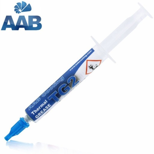 AABCOOLING TG2-4g EFEKTÍVNA TEPELNE VODivá PASTA PRE ELEKTRONIKU CPU 5,6W/mK