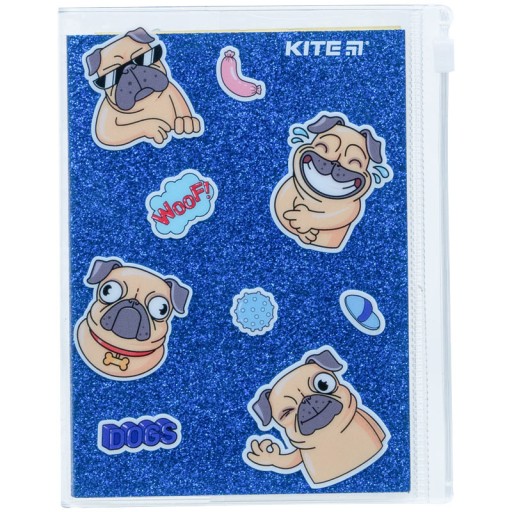 ZÁPISNÍK ZÁPISNÍK DENNÍK A6 PSA MOPS KITE