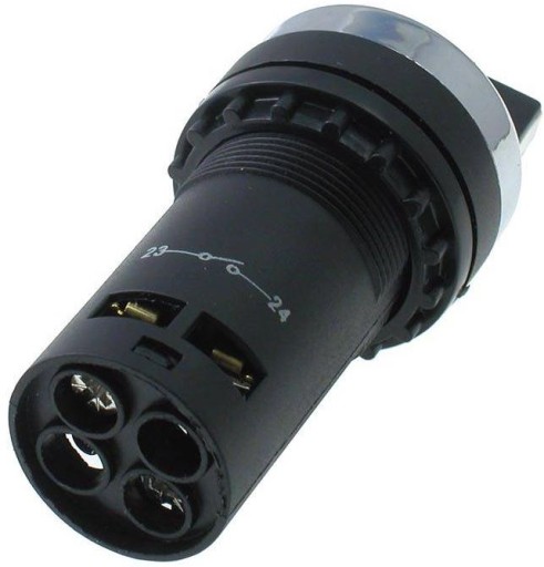 30 mm otočný spínač pre kryt, 3 polohy