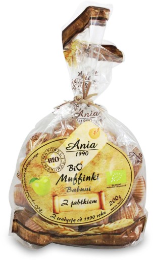 Babičkine muffiny s jablkom 200g - Bio Ania