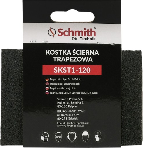 Trapézová brúsna kocka 70x100x25 P120