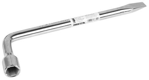 KĽÚČ NA KOLESO OHNUTÁ L-TRUBKA 90X310MM 17MM Z5L69